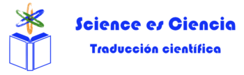 Logotipo Science es ciencia horizontal